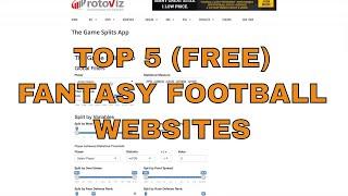 2018 Fantasy Football Tips | Top 5 FREE Resources You Should Be Using