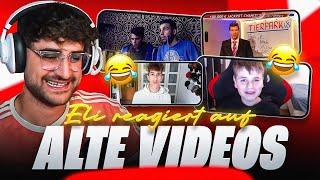 ELI schaut sich ALTE PEINLICHE VIDEOS seiner FREUNDE an!