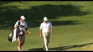 Fred Couples birdie pitch at TPC Summerlin