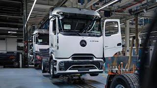 New 2025 Mercedes Actros - PRODUCTION in Germany