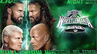 WWE WrestleMania XL 2024 Live Reaction JayTheInfinite Full Show Watch Along Night One