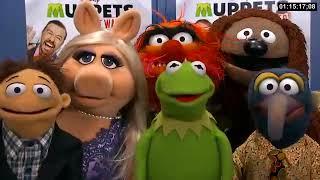 *WITHOUT WATERMARK* Muppets Most Wanted GMA Appearance (Raw Behind The Scenes Footage)