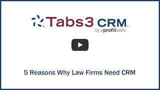 5 Reasons Why Law Firms Need CRM