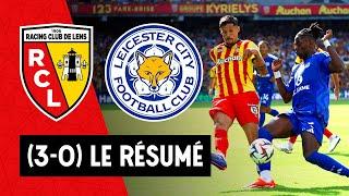 RC Lens 3-0 Leicester City FC : le résumé vidéo