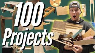 100 Woodworking Projects (SELL THESE PROJECTS!)