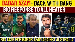 Babar & Shaheen Back With The Bang Against Australia Series Big Response To All Criticism Heater's