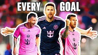 Messi ALL Regular Season MLS Goals 2024