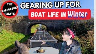 Preparing for Winter Challenges living off grid | Solo Boat Life