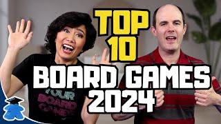 Top 10 Board Games of 2024 - Plus One Extra Honorable Mention!