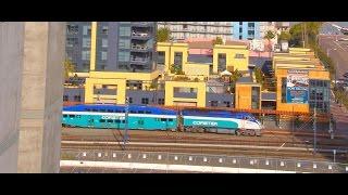 SDNX3002 arrives into San Diego on Train 636   17/06/10