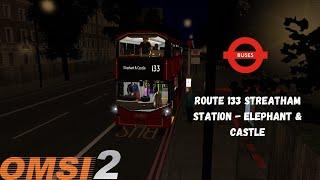 OMSI 2 | London | Route 133 Streatham Station - Elephant & Castle | Abellio Electroliner