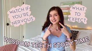 MY WISDOM TEETH SURGERY STORYTIME // what to expect (watch if you're nervous)