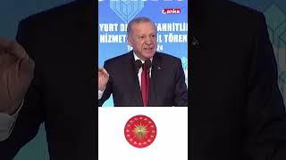 Recep Tayyip Erdoğan: "Son 20 yılda ekonomimiz büyüdü" #shorts