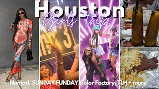 VLOG: LIT AF HOUSTON GIRLS TRIP | Nomad, The Address, SUNDAY FUNDAY, HTX Rodeo, Color Factory + MORE