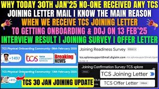 TCS Currently Not Sending Remaining Candidates Joining Letter, Why? When We Expect Our Joining Mail?