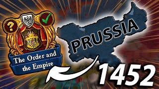 FORMING Prussia In 1452 As EU4 Teutonic Order !!