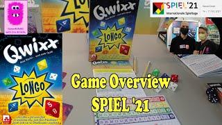 Qwixx Longo, Game Overview at Essen SPIEL '21 - New Game Releases