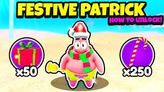 NEW Christmas Patrick MORPH! (ALL LOCATIONS) | Roblox SpongeBob Simulator