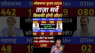 543 Loksabha Seats Opinion Poll 2024 | Rahul Gandhi Vs Modi | NDA INDIA | BJP | INC Who will win#555