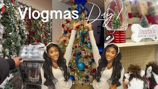 VLOGMAS Day 1| They HATE My Christmas Tree... | Christmas Shopping + more| Petite-Sue TV