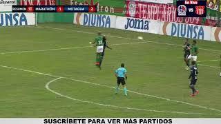 Resumen Primer Tiempo: Marathon vs Motagua - 3 Enero 2021