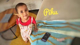 Pihu ki online class start hogayi  Pihu cute moments || Pihu and Rasbhari Moments ||