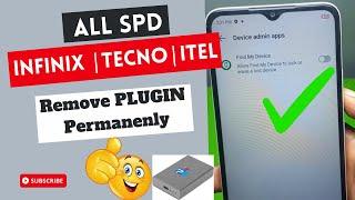 ALL SPD INFINIX/TECNO/ITEL REMOVE PLUGIN PERMNENT WITH PANDORA || X6517,X6516,BF6,KI5K , KG5K, S663L