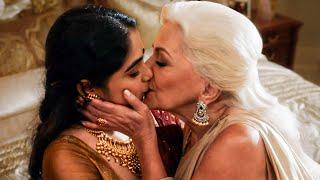 Older Women and Young Indian Women | Lesbians Kissing Video