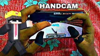 Hive Bedwars mobail HANDCAM 41 level || first time