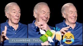 Christopher Plummer (90) runs when he sees his old movies on TV