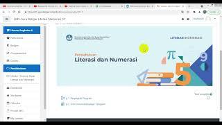 p .1.  Penjelasan Program - Pendahuluan - Bimtek Literasi dan Numerasi II Sang Pengajar