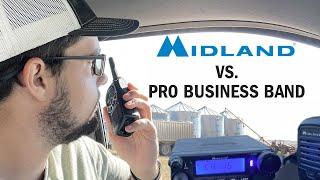 On-Farm Two-Way Radios - Midland GMRS vs. Business Band