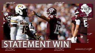 Postgame podcast: Texas A&M makes big statement in win over Missouri