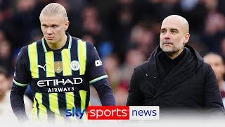 Pep Guardiola defends Erling Haaland after striker said he hasn't been good enough for Man City