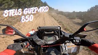 STELS GUEPARD 850 OFF ROAD RIDE | STRALE 1015