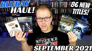 SEPTEMBER 2021 BLURAY HAUL! | COLLECTION UPDATE | New 4Ks, Blurays, And DVDs Added!