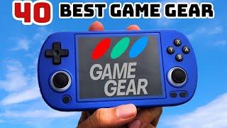 40 Best Sega Game Gear Games Played on ANBERNIC RG40XX H