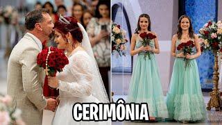 ELA DISSE SIM! CERIMÔNIA DO CASAMENTO DOS NOSSOS PAIS! ‍️