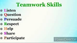 Teamwork Skills