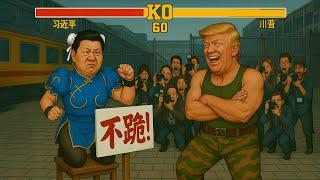 ⑪中共宣布：“美国求我跪了“！ 人前大叫不跪，人后偷偷摸摸跪了一个星期！ 中国GDP涨股价跌，美国GDP跌股票涨，中共最后的指望没了！国际上不但没人帮，反而万人踩！美国第一个贸易协议呼之欲出！