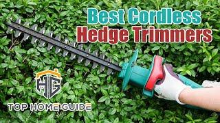 ▶️Hedge Trimmers: Top 5 Best Cordless Hedge Trimmers For 2020 - [ Buying Guide ]