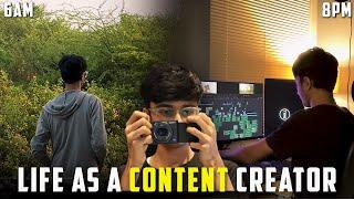 Day in life as a CONTENT CREATOR || #rohitkalburgi #vlog #cureskin