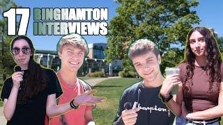 17 Students Say Why Binghamton Is the Best | Binghamton University Student Interviews