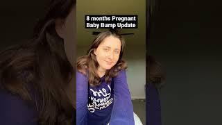 8 months Pregnant Baby Bump Update (32 Weeks) #shorts