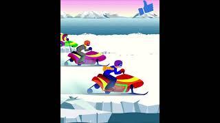 Snowmobiles Racing #short