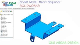 Mastering Sheet Metal Basics in 4 Easy Steps with Solidworks