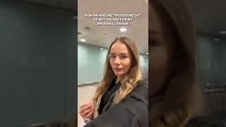 An airline destroyed my luggage