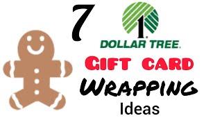 Dollar Tree gift card wrapping ideas..