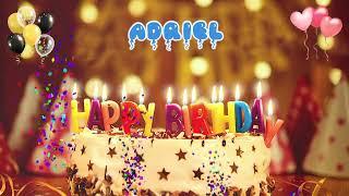 ADRIEL Happy Birthday Song – Happy Birthday to You