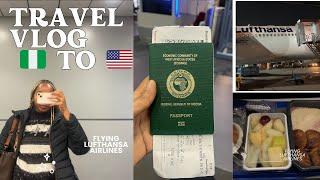 MOVING FROM NIGERIA (LAGOS) TO USA(INDIANAPOLIS) | FLYING LUFTHANSA AIRLINES| TRAVEL VLOG.